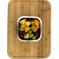 Erin Stainless Steel Square Food Container